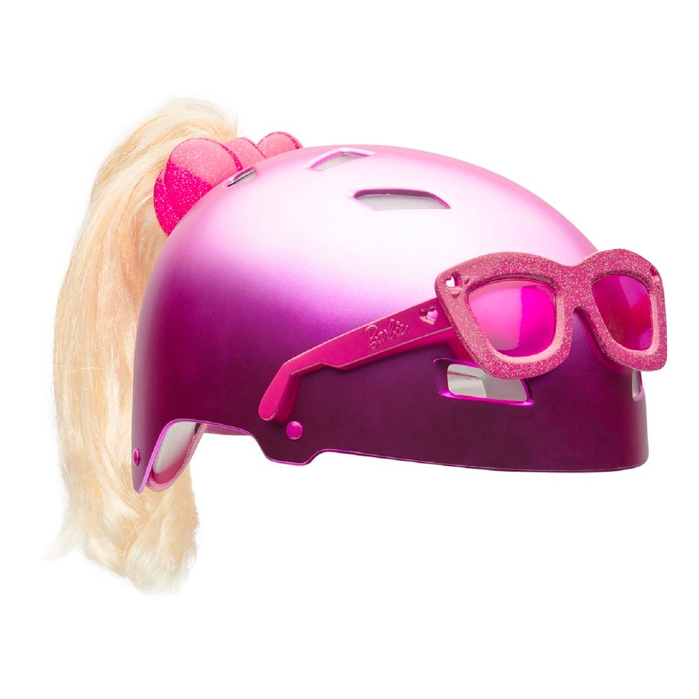 UPC 035011961378 - Barbie 3D Ponytail Child Helmet - Pink