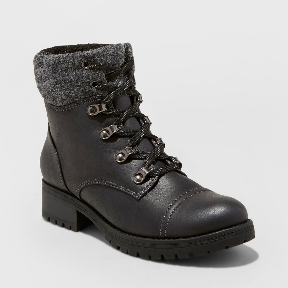 Womens Danica Hiking Boots - Mossimo Supply Co. Black 6