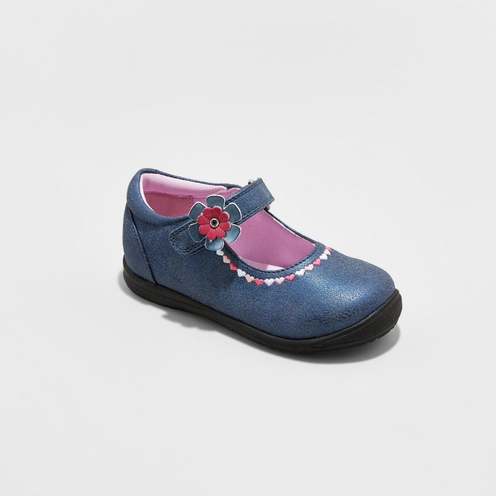 Toddler Girls Rachel Shoes Mary Jane Shoes Lane - Blue 6