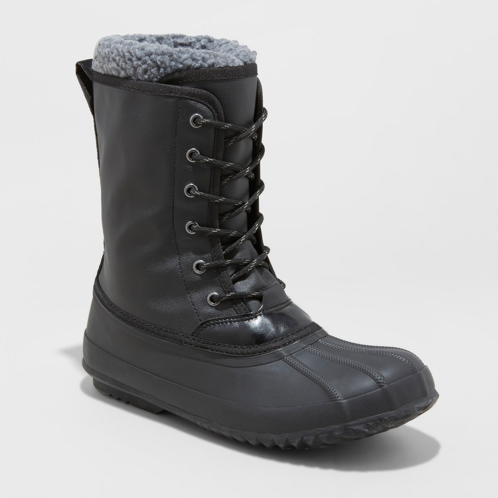 Winter Boots - Goodfellow & Co Martin 1 Black 12, Mens