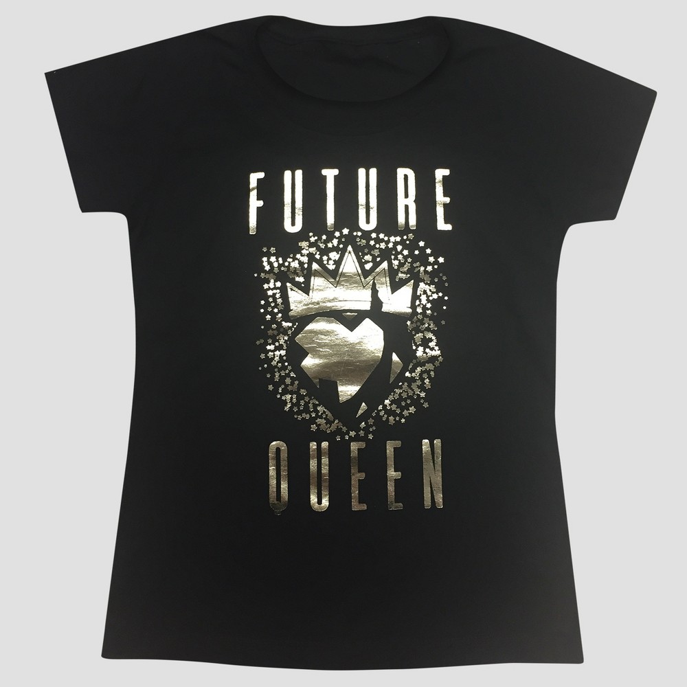 Girls Descendants T-Shirts - Black - S (6-6X)