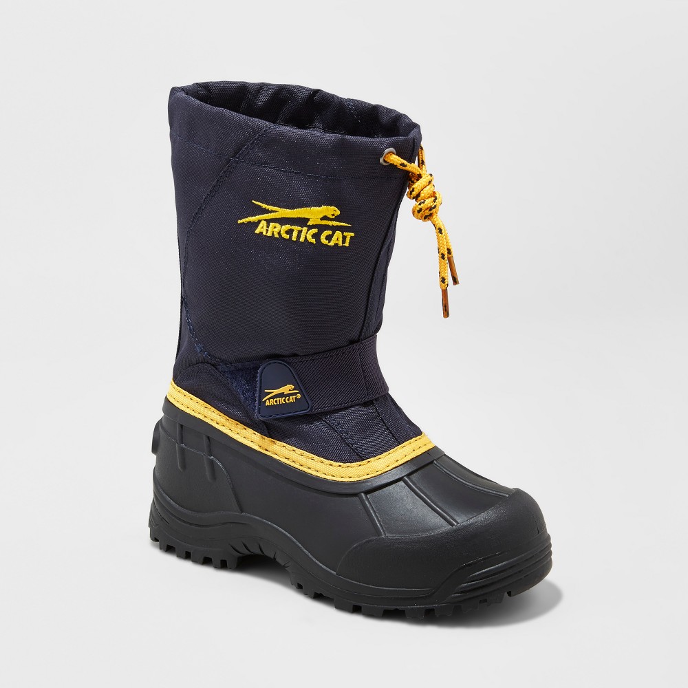 Toddler Boys Arctic Cat Snowshower Winter Boots - Navy 12, Blue