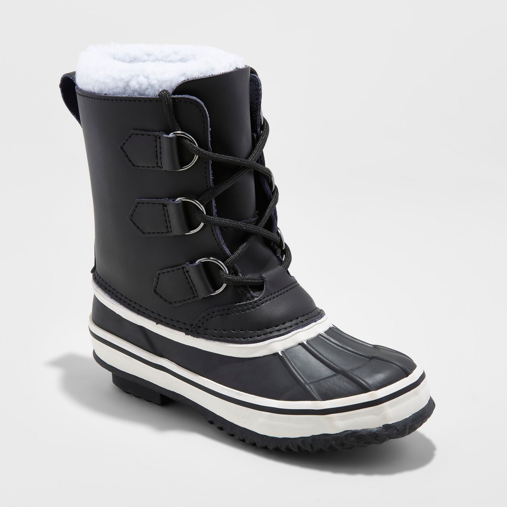 Boys Winston Winter Boots - Cat & Jack Black 4