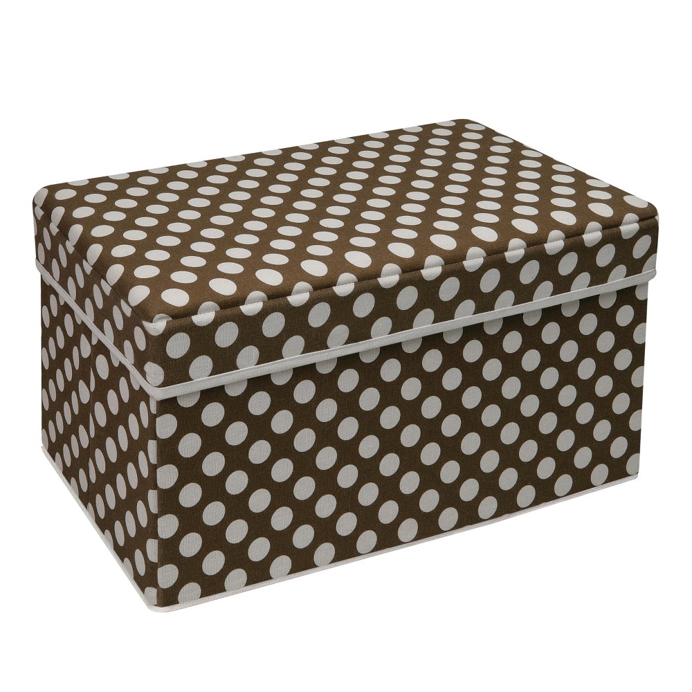 Ottomans Kids Storage Badger Basket Brown