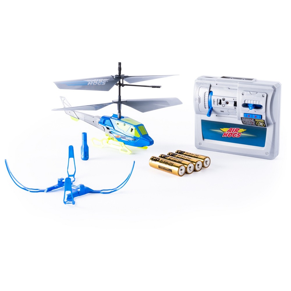 Air Hogs, Axis 200 RC Helicopter With Batteries - Blue