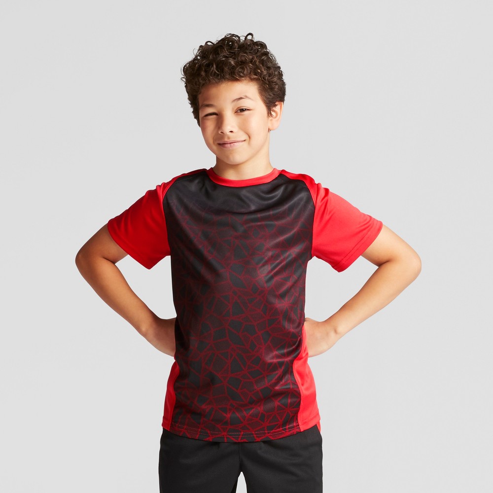 Boys Novelty Compression Shirt - C9 Champion - Red M