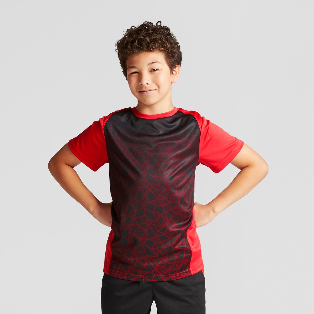 Boys Novelty Compression Shirt - C9 Champion - Red L