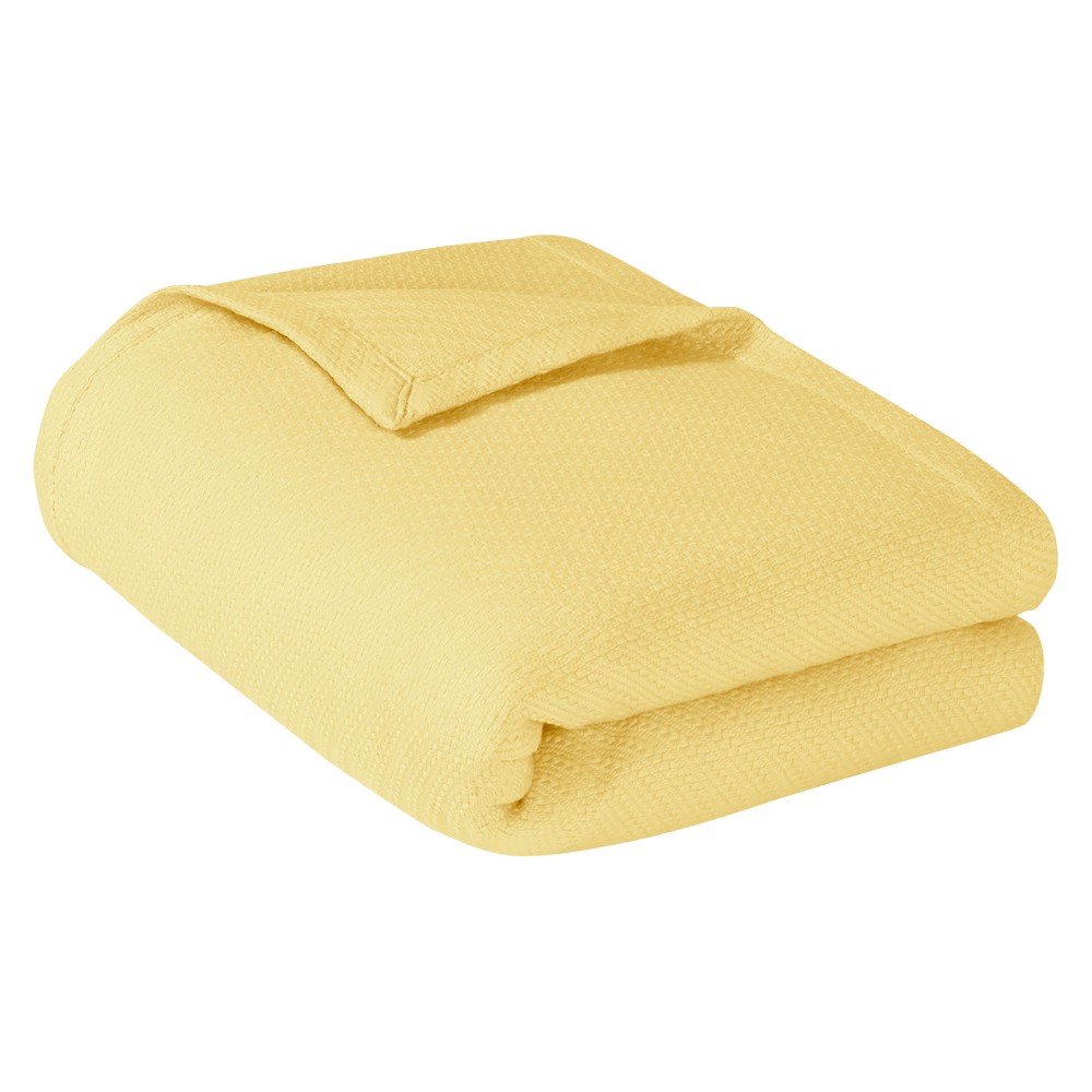 Liquid Cotton Blankets, Yellow
