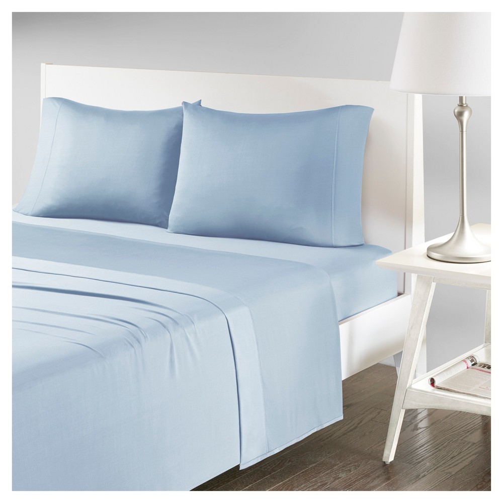 Pillow Cases Blue Non-woven Fabric Standard