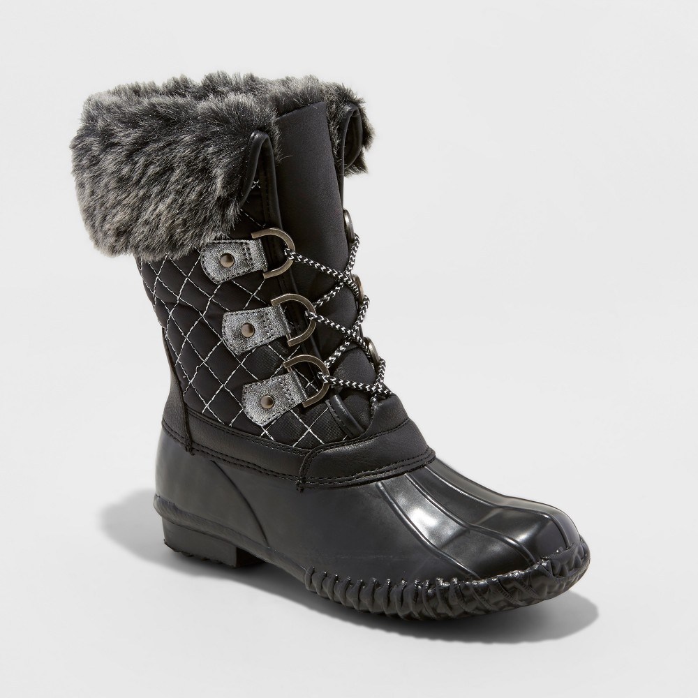 Girls Stevies #winterbreak Winter Boots - Black 4