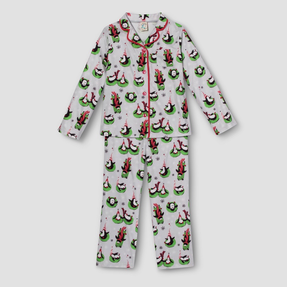 Kids Pajama Set Nite Nite Munki Gray L, Kids Unisex