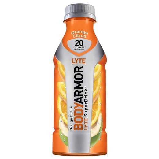 BODYARMOR Lyte Orange Citrus - 16 fl oz Bottle : Target