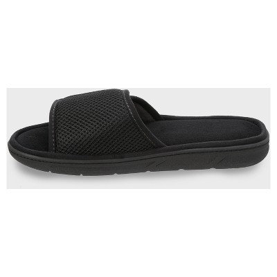 target black slip on shoes