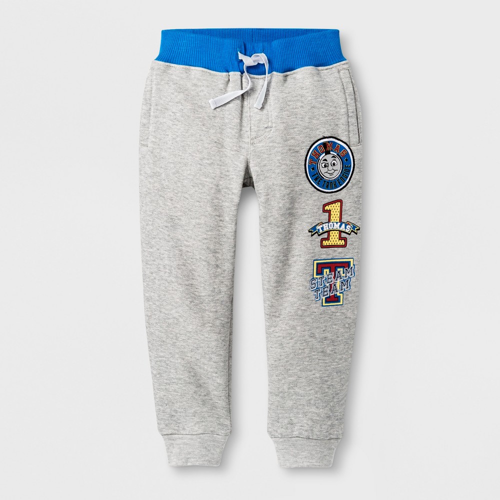 Toddler Boys Mattel Thomas the Tank Engine Jogger Pants- Gray - 3T