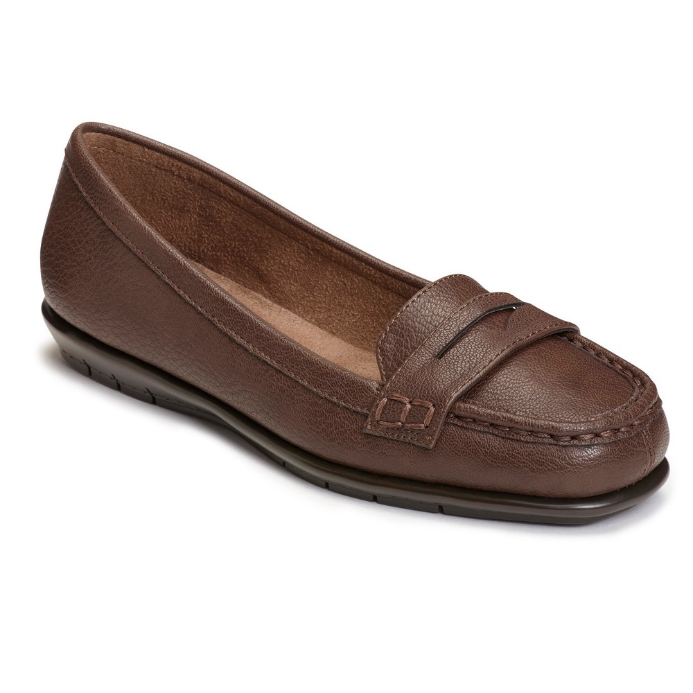 Womens A2 by Aerosoles Sandbar Loafers - Brown 8