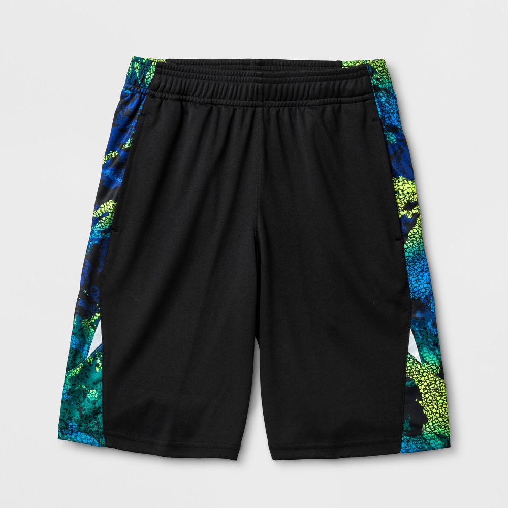 Boys Printed Training Shorts - C9 Champion Black XS