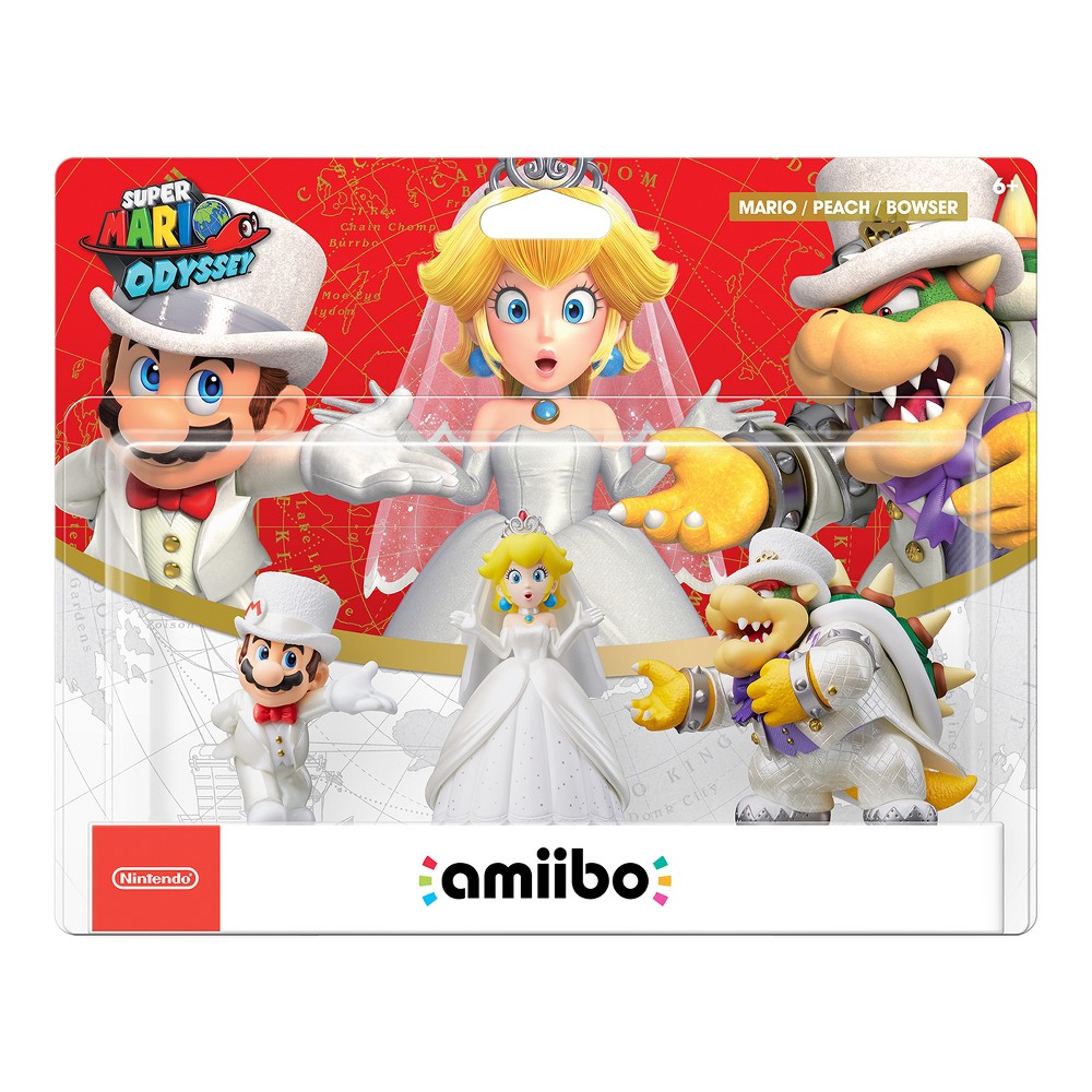 UPC 045496893507 product image for Nintendo Super Mario Odyssey amiibo 3pk, Multi-Colored | upcitemdb.com