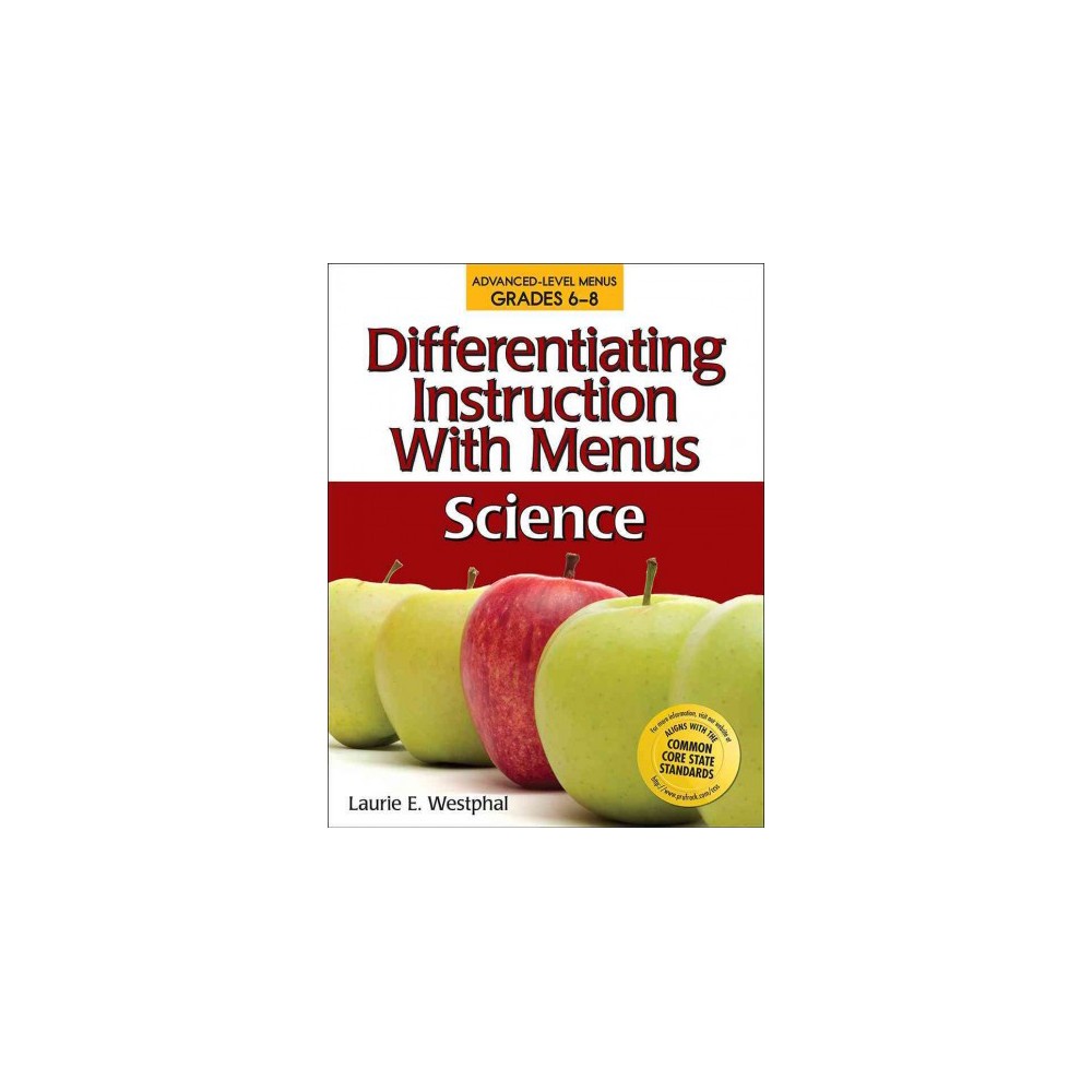 Differentiating Instruction With Menus Science : Grades 6-8 (Paperback) (Laurie E. Westphal)