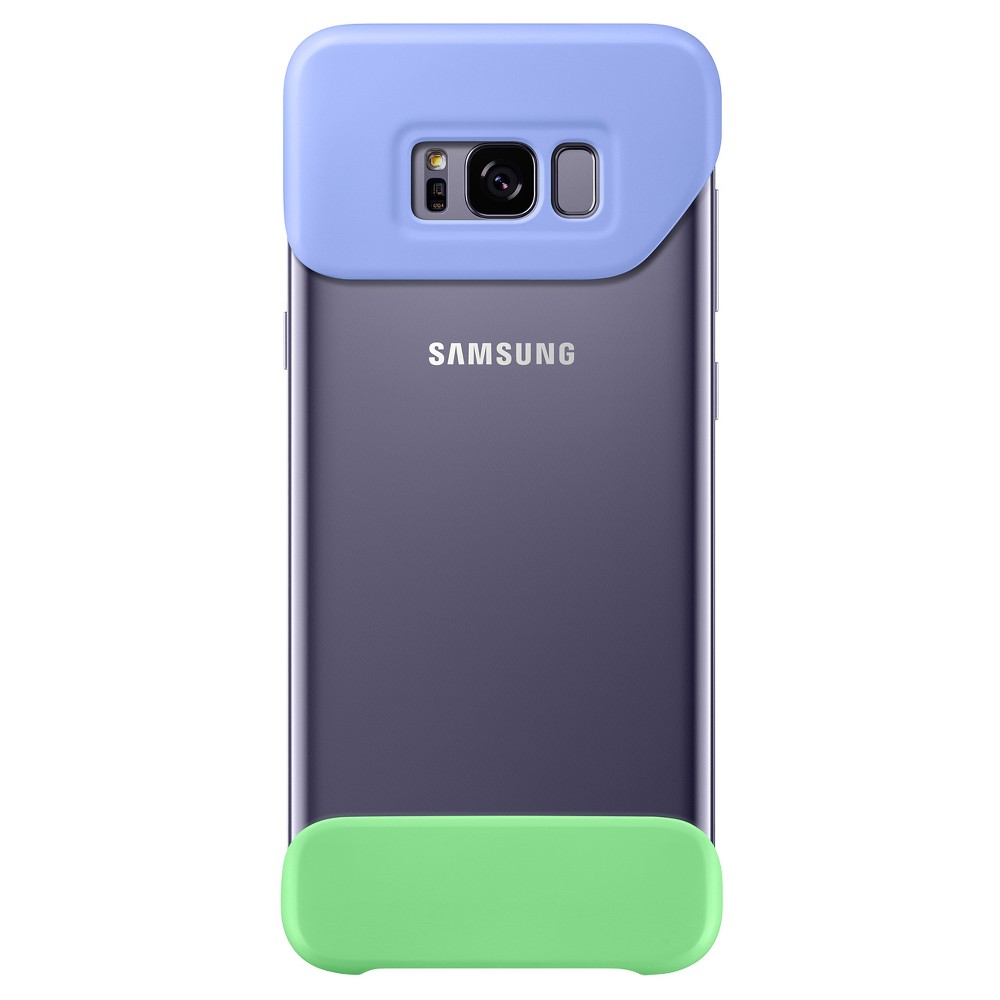 Samsung Galaxy S8+ 2Piece Cover - Purple/Green