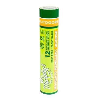 Murphy&#39;s Naturals 12pk Mosquito Repellent Incense Sticks: Outdoor Protection, DEET-Free, Plant-Based