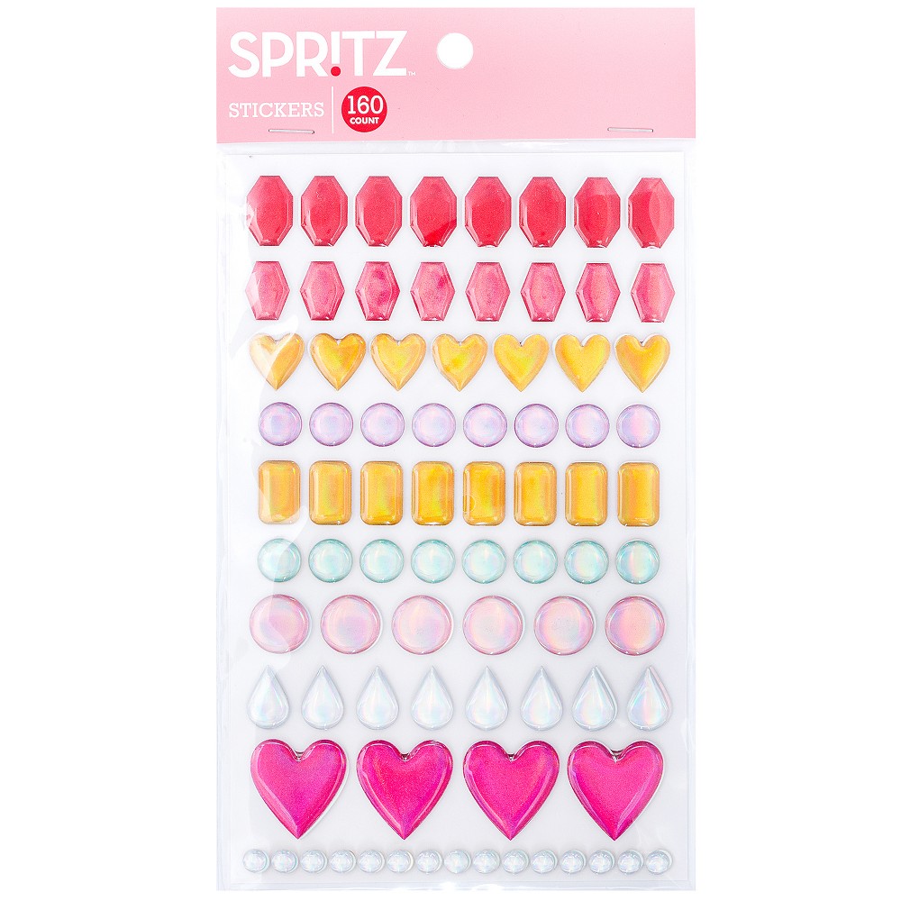Gem Stickers 160ct - Spritz