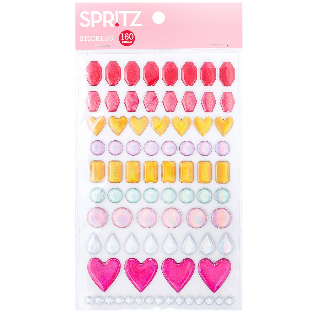 Gem Stickers 160ct - Spritz