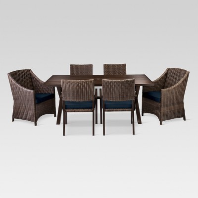 Belvedere Wicker Patio Furniture Collection - Threshold : Target