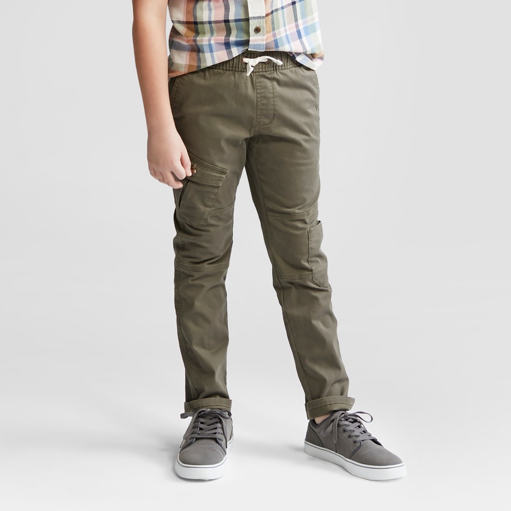 Boys Chino Pants - Cat & Jack Green 4