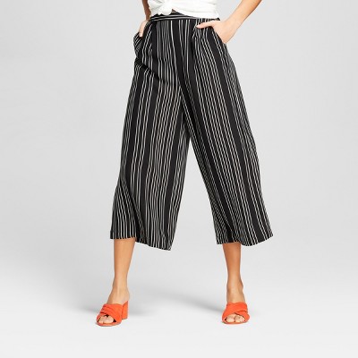 black and white striped pants target