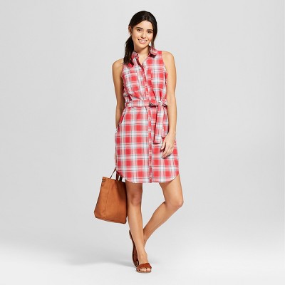 universal thread plaid dress