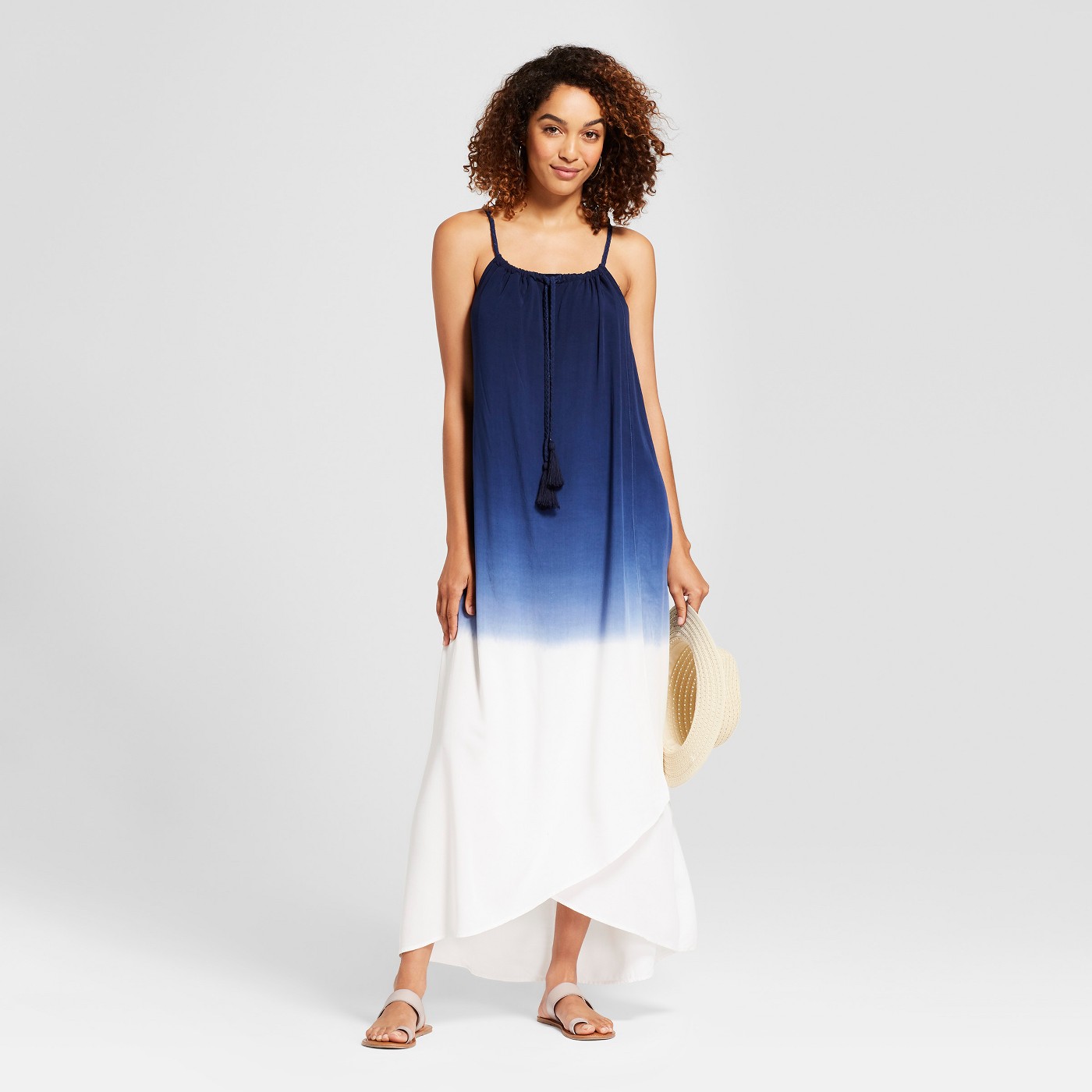 Women's Braided Strap Maxi Dress - Knox Roseâ„¢ Navy - image 1 of 2