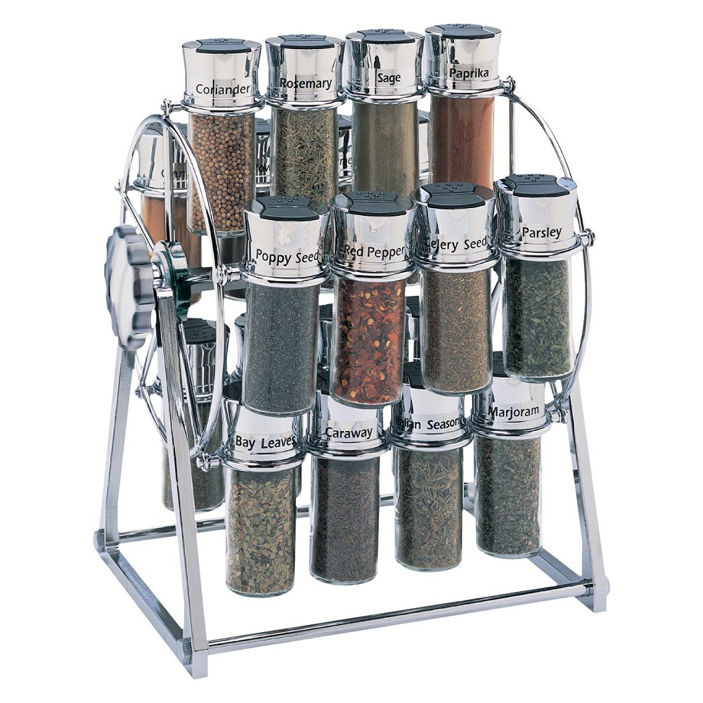 Olde Thompson 20 Jar Traditional Spice Rack