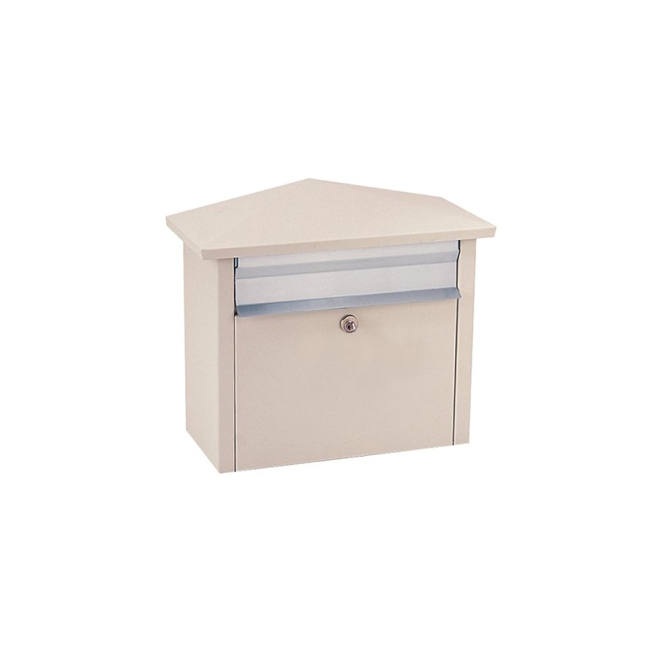 Mail House Mailbox   Beige