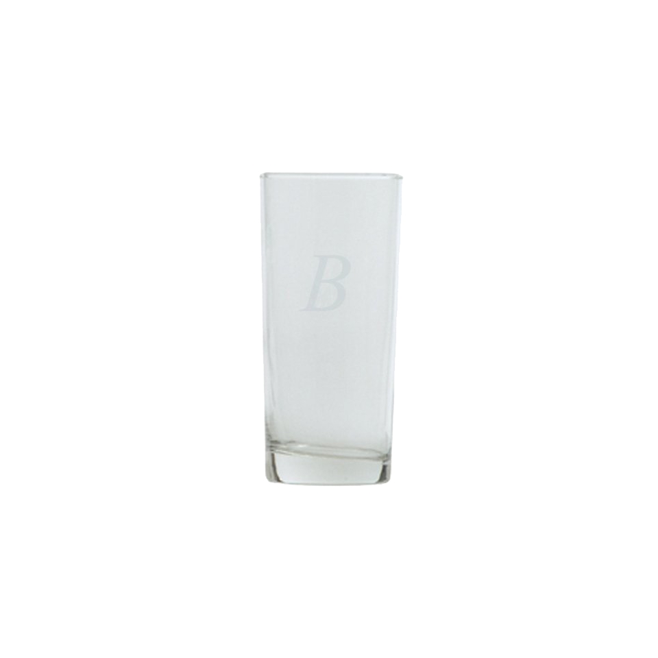 Block Monogram Highball Set of 4   B