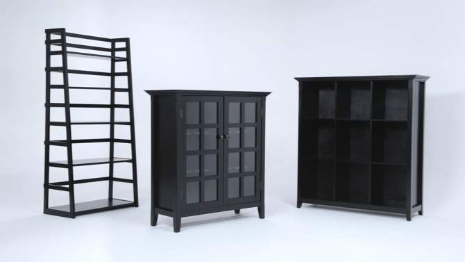 Normandy Solid Wood Medium Storage Cabinet - Wyndenhall, 2 of 11, play video