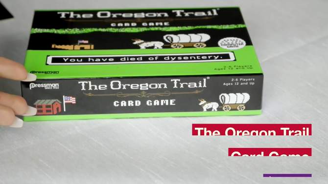 Pressman The Oregon Trail Game, 2 of 6, play video