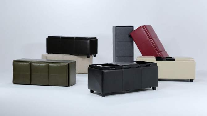 Franklin Storage Ottoman and benches - WyndenHall, 2 of 13, play video
