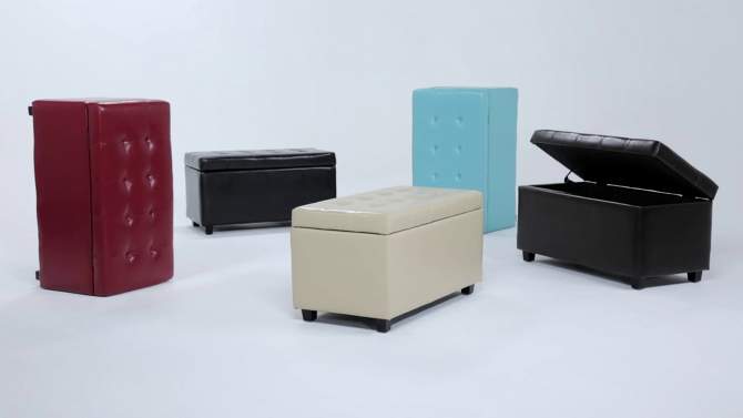 34" Essex Storage Ottoman and Benches - WyndenHall, 2 of 9, play video