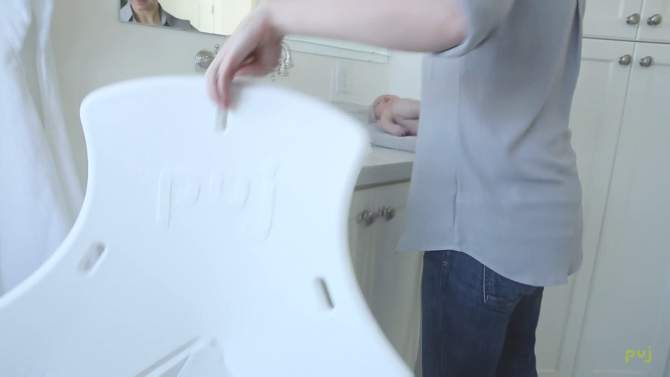 Puj Soft Foldable Infant Bath Tub - White, 2 of 9, play video