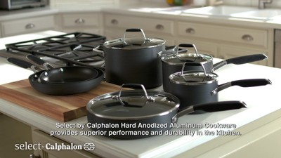 Select by Calphalon Hard-Anodized Nonstick 10-Piece Cookware Set 