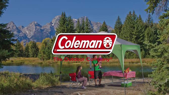 Coleman Instant Canopy with Sunwall 10&#39;x10&#39; - Gray, 2 of 11, play video