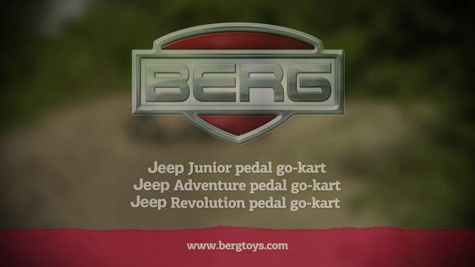 BERG Jeep Adventure pedal kart, 2 of 6, play video