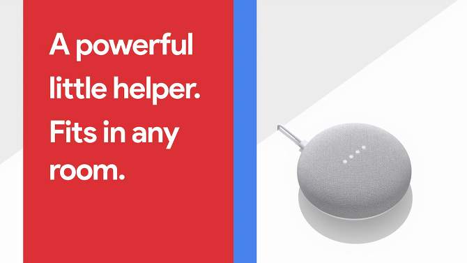 Google Home - Smart Speaker with Google Assistant, 2 of 8, play video