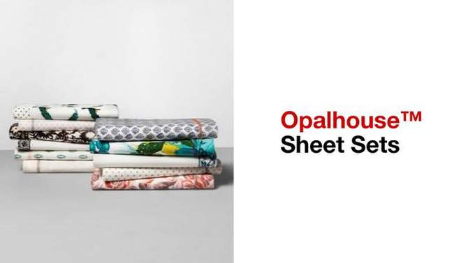 Solid Percale Cotton Pillowcase Set - Opalhouse, 2 of 3, play video