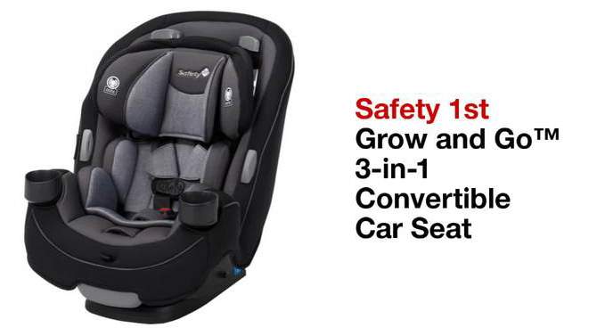 Safety 1st Grow and Go All-in-1 Convertible Car Seat, 2 of 28, play video