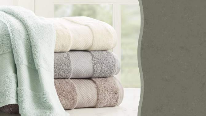Turkish 100% Cotton 6pc Absorbent Ultra Soft Bath Towel Set, 2 of 8, play video
