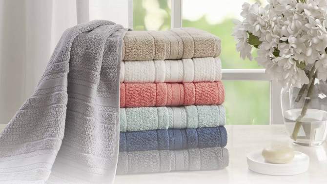 6pc Roman Super Soft Cotton Bath Towel Set, 2 of 9, play video