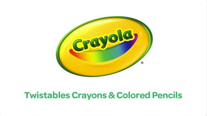 Crayola 24ct Mini Twistables Crayons, 2 of 8, play video