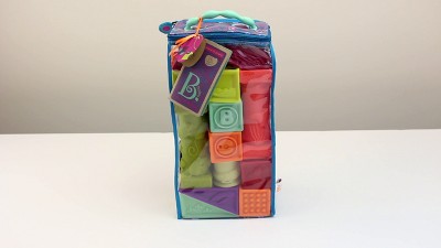 B. Toys Educational Baby Blocks - Elemenosqueeze : Target