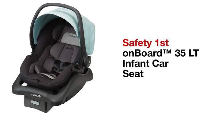 Safety 1st OnBoard 35 LT Infant Car Seat, 2 of 18, play video